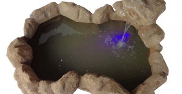 Lago decorativo de pedras Artificiais, LAGO LUZ