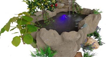 Lago decorativo de pedras Artificiais, LAGO LUZ