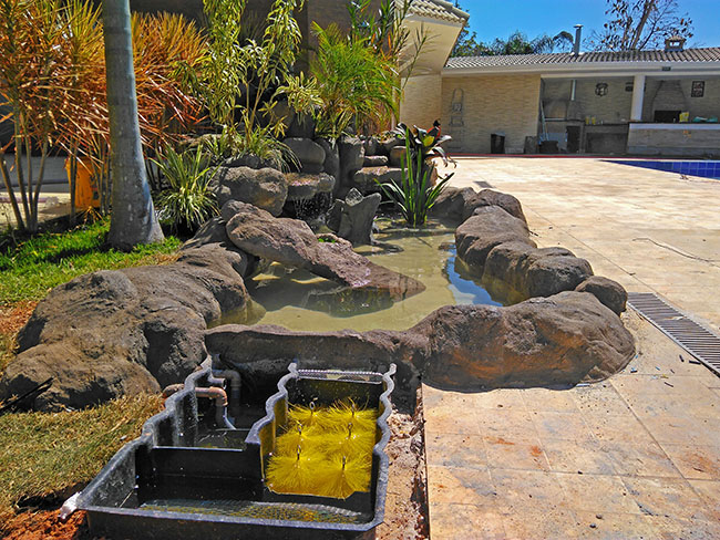 Loja de Mini Lagos para Peixes